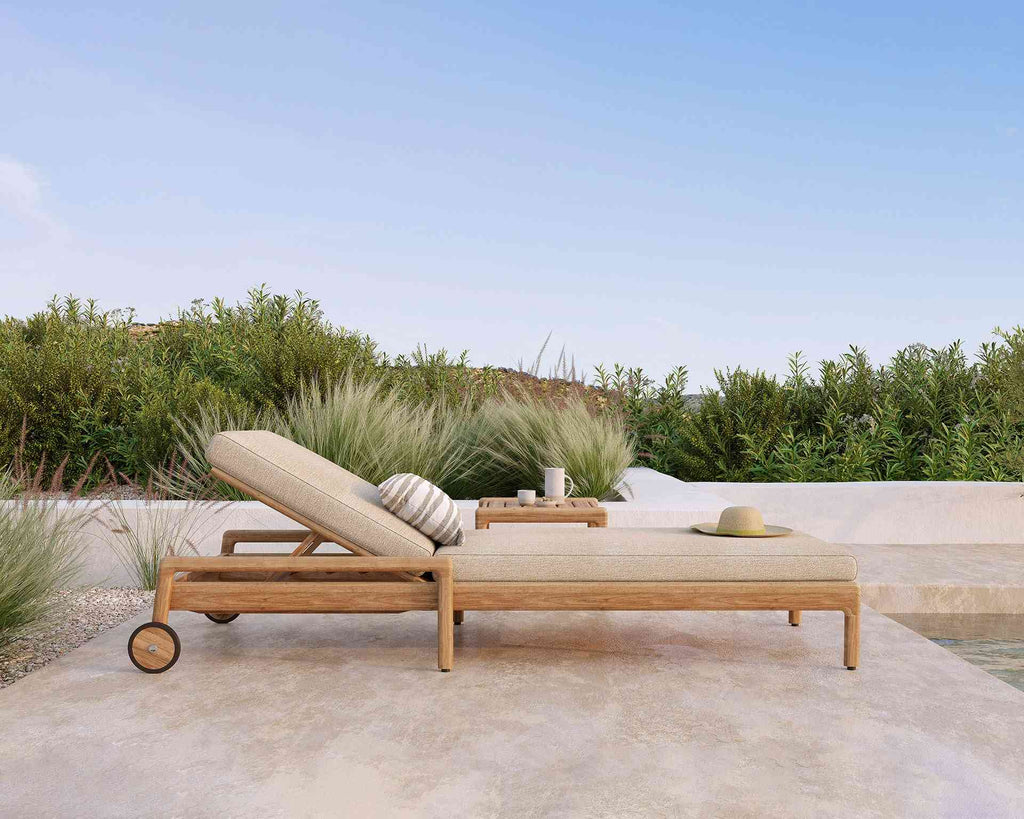 Jack Outdoor Adjustable Lounger - Ethnicraft