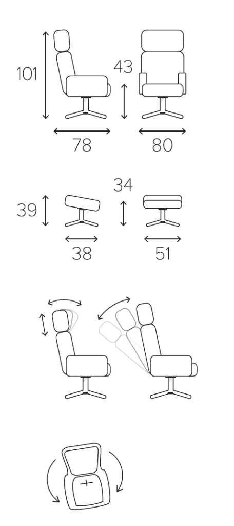 Conform Air Reclining Chair - Conform