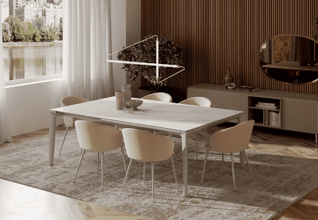 Duke Square Extension Dining Table by Bontempi Casa