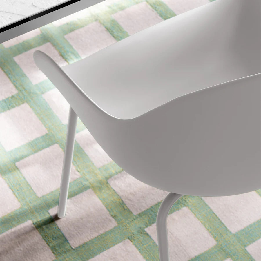 CB2137 Academy Arm Chair with Metal Legs - Connubia