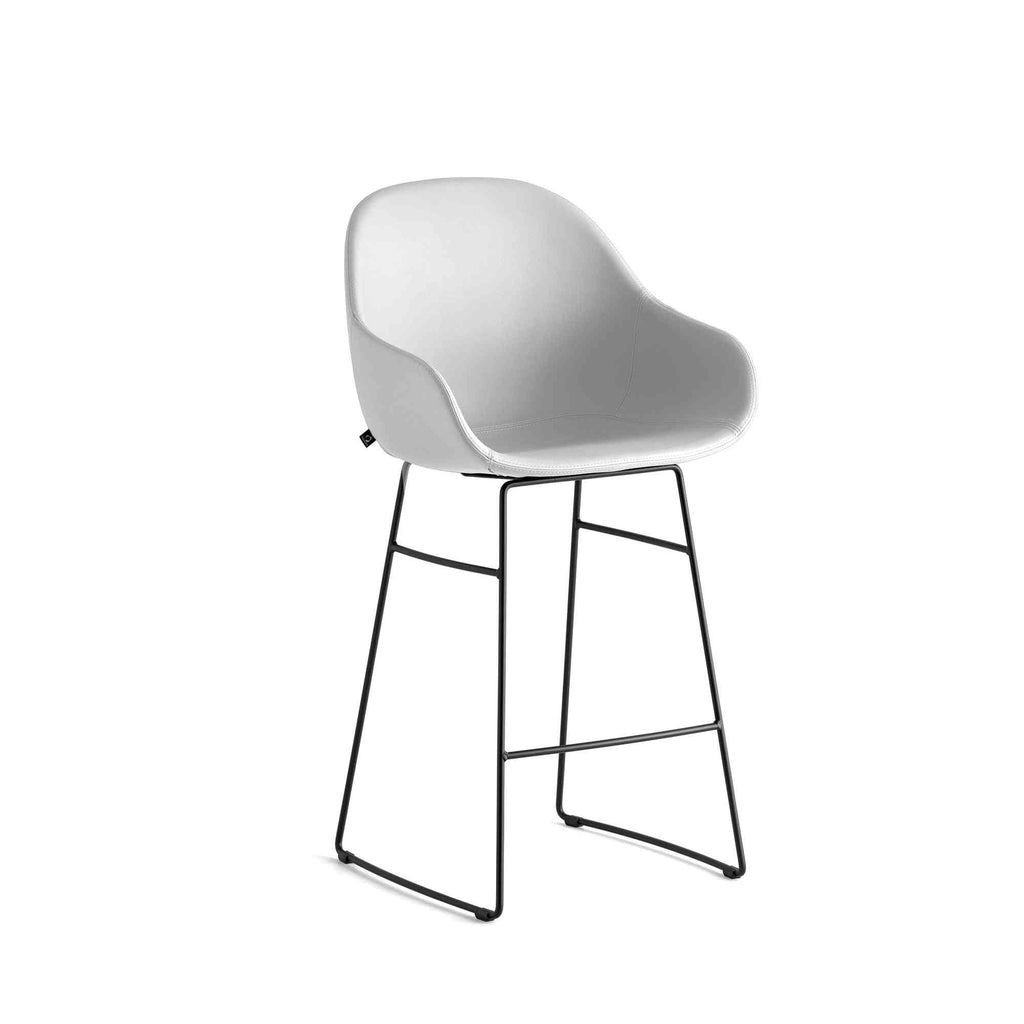 CB2178 Academy Counter Arm Stool with Metal Legs - Connubia