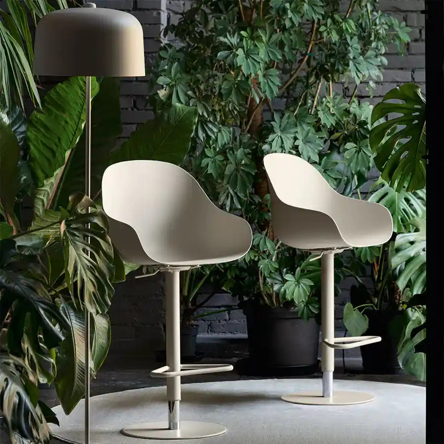 CB2328 Academy Adjustable Counter Arm Stool with Swivel Base - Connubia