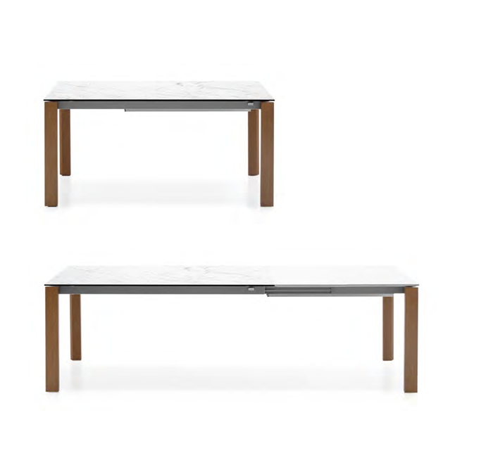 CB4724-R Eminence Extension Dining Table for Small Spaces