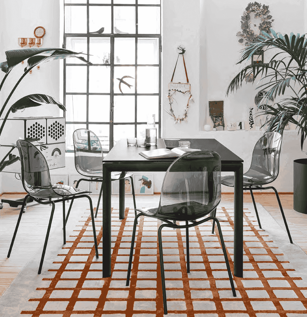 CB4815-R B Dorian 51" to 91" Extension Dining Table