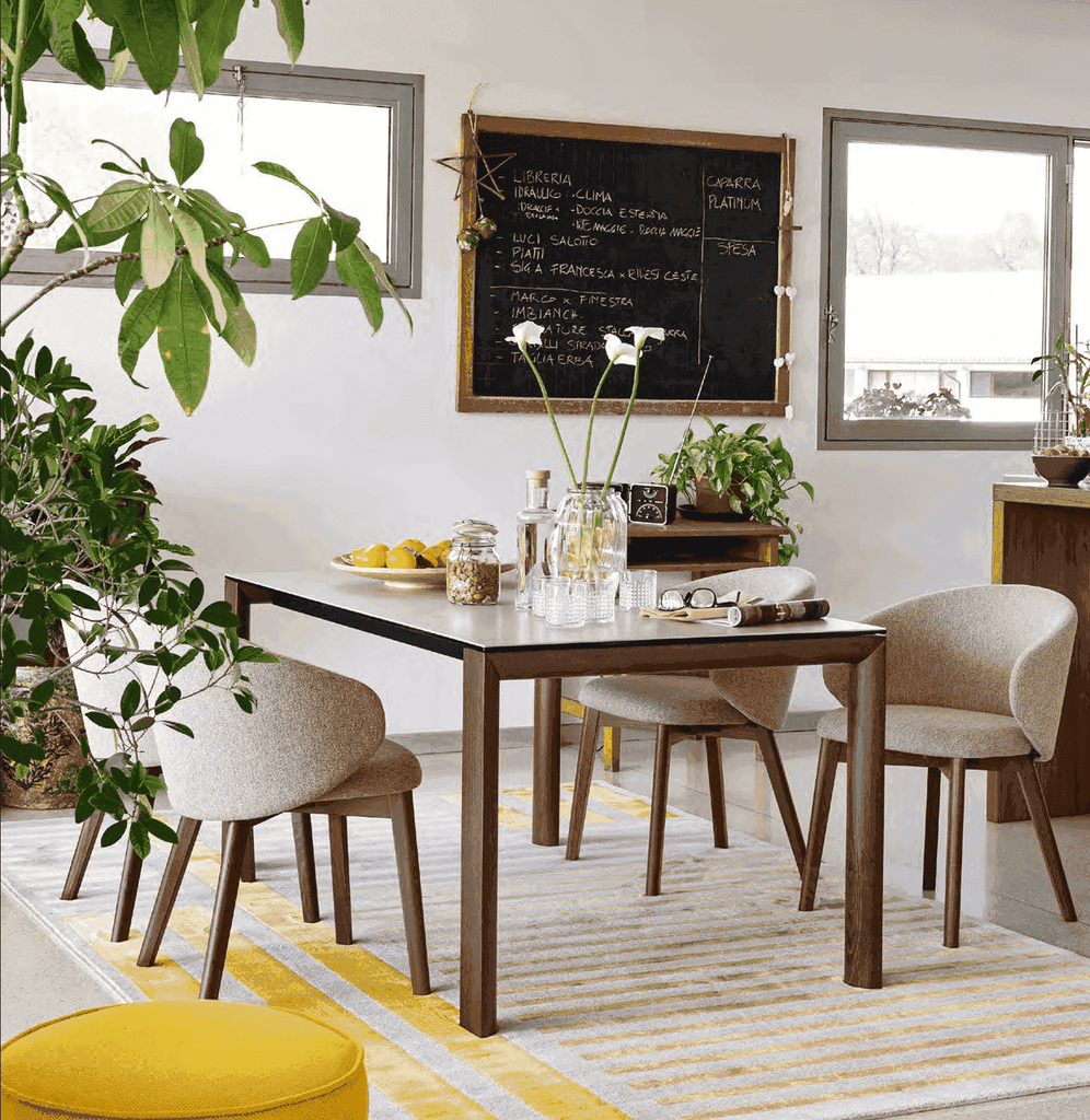 CB4815-R B Dorian 51" to 91" Extension Dining Table