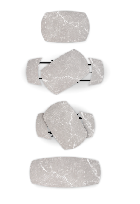 CB4866-E Giove Plus Elliptical Extension Table