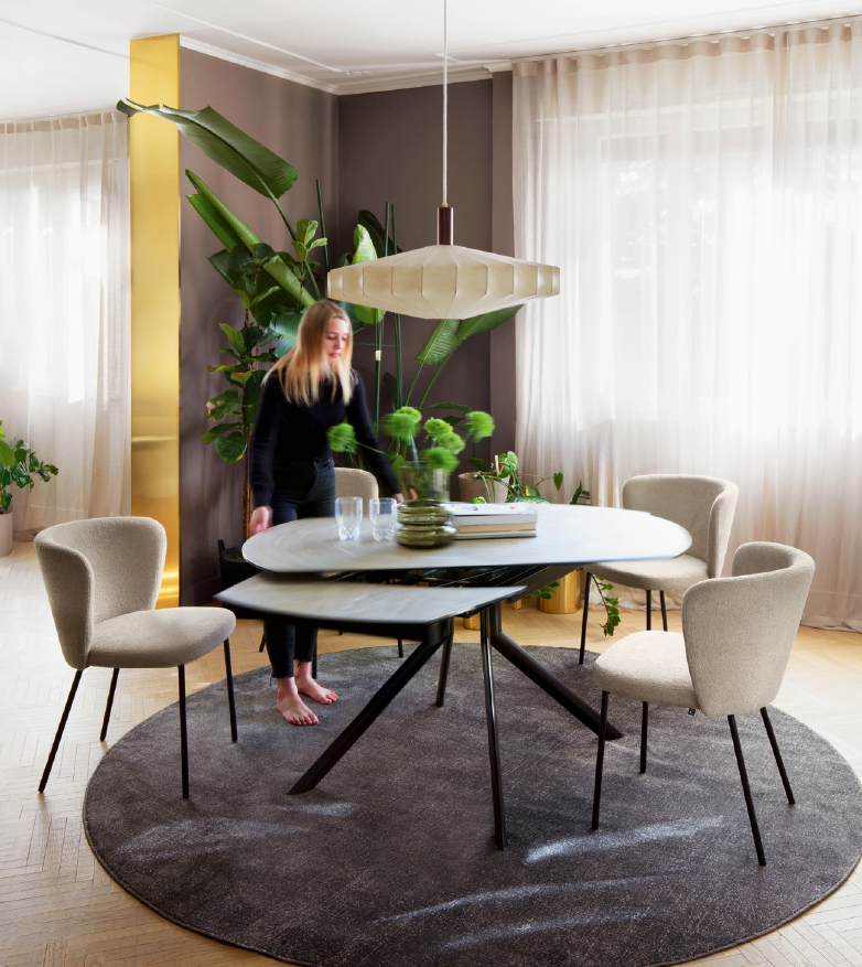 CB4866-E Giove Plus Elliptical Extension Table