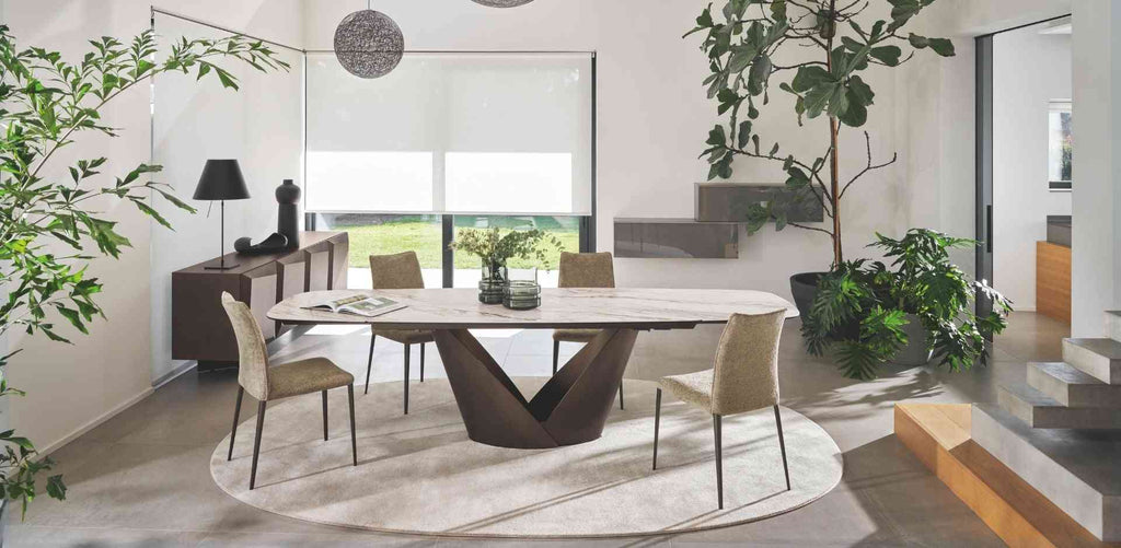 CS2249 Fay Dining Chair with Metal Legs - Calligaris