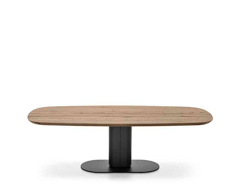 CS4124-FSW Cameo Elliptical Wood Dining Table - Calligaris