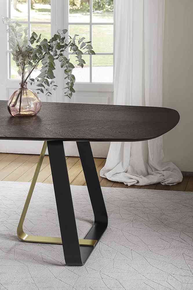CS4128-FSW Sunshine Elliptical Wood Dining Table - Calligaris