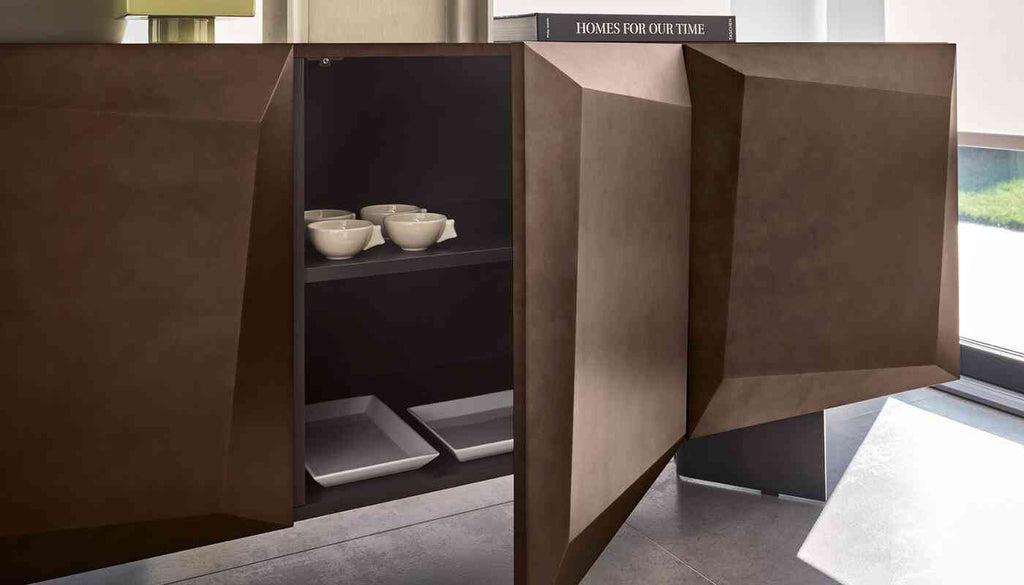 CS6215-2 Alterego Storage 4 Door Cabinet - Calligaris