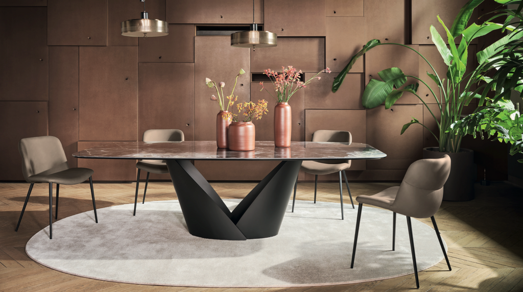 CS4159-S Calla 65" to 95" Extending Dining Table