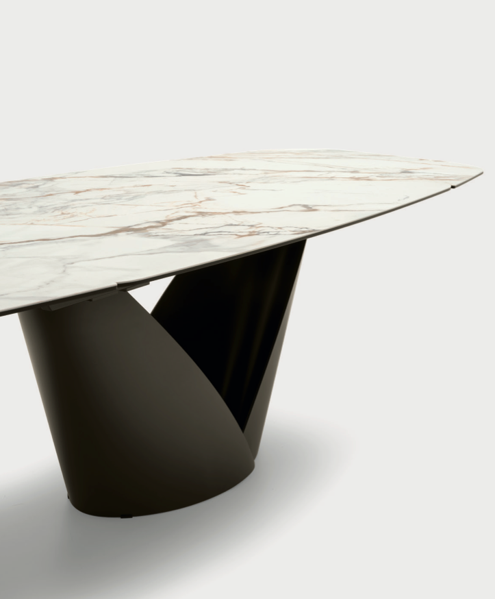 CS4159-S Calla 65" to 95" Extending Dining Table