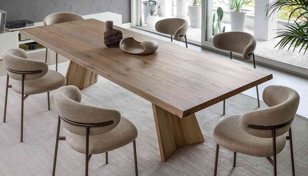 CS4115-FRW Icaro Wood Dining Table - Calligaris