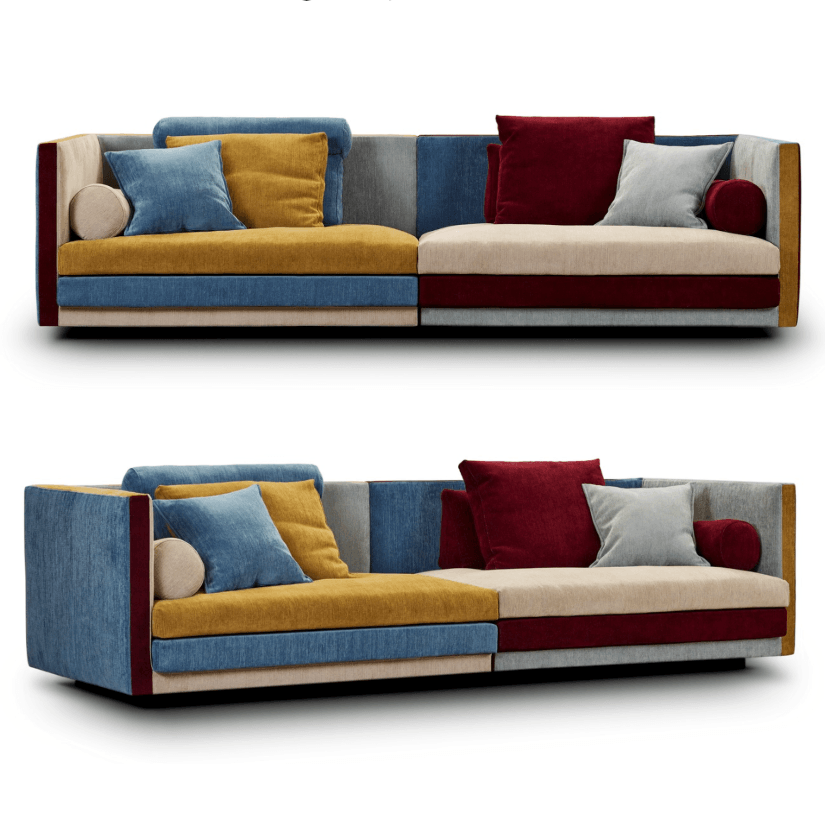Cocoon Multicolor Bauhaus Sofa - Eilersen