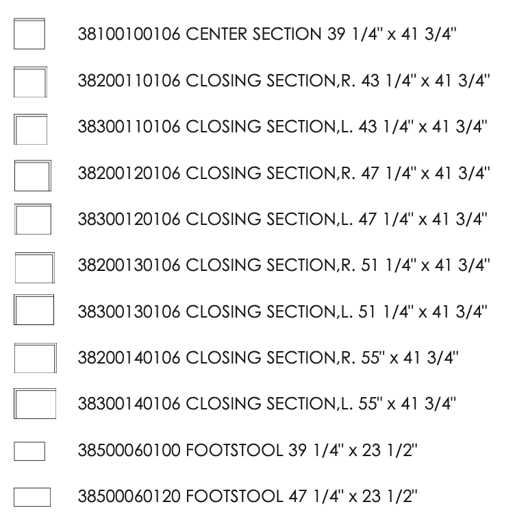 Cocoon Multicolor Blues Sofa - Eilersen