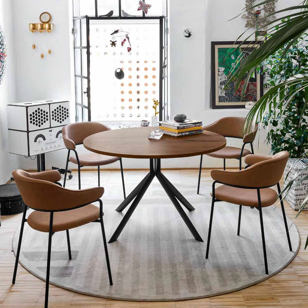 CB4739-E Giove Oval Extension Table for Dining Flexibility