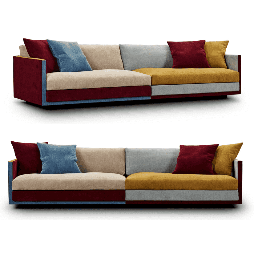 Great Ash Multicolor Bauhaus Sofa - Eilersen