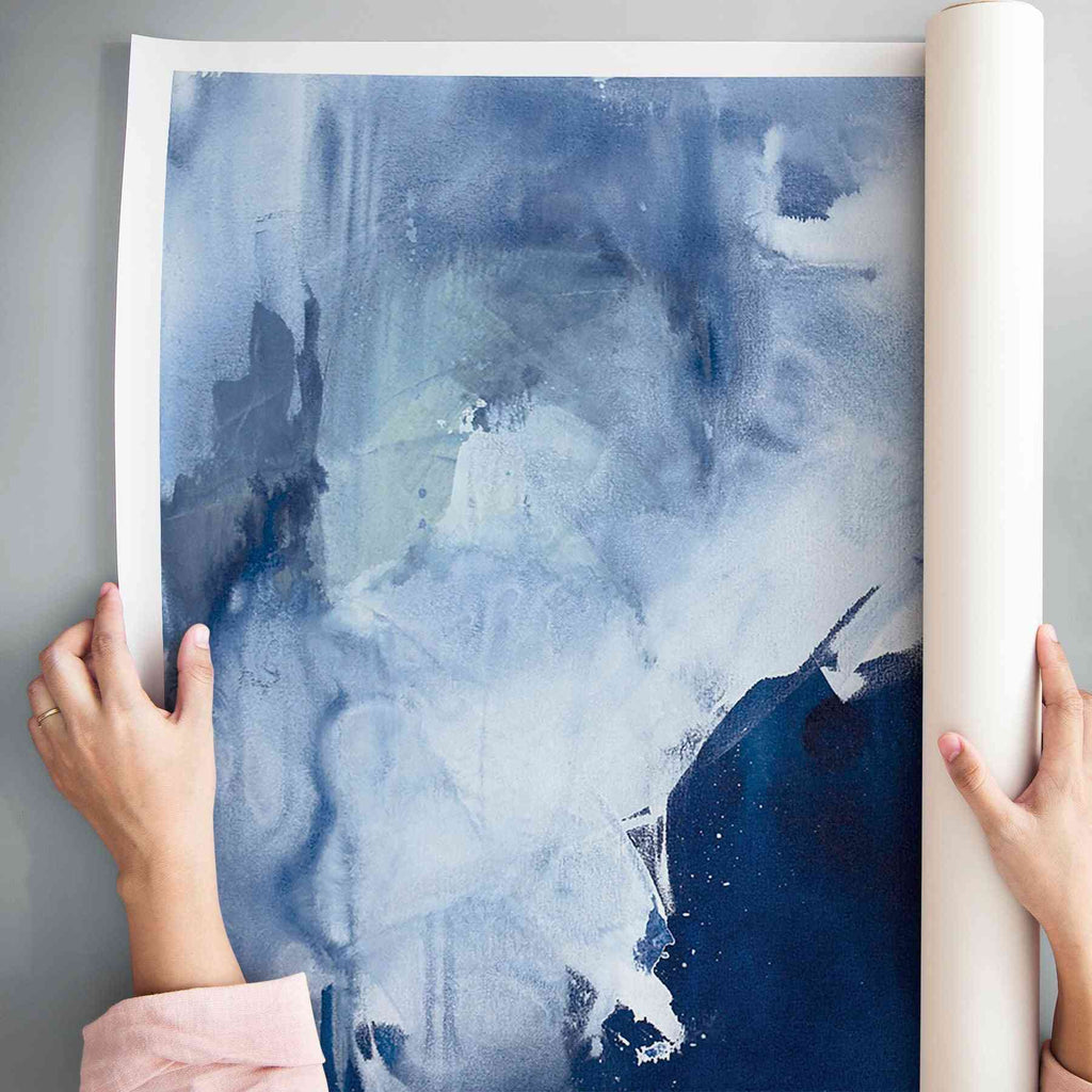 House of Sapphire No. 1 - Canvas Print - Julia Contacessi Fine Art