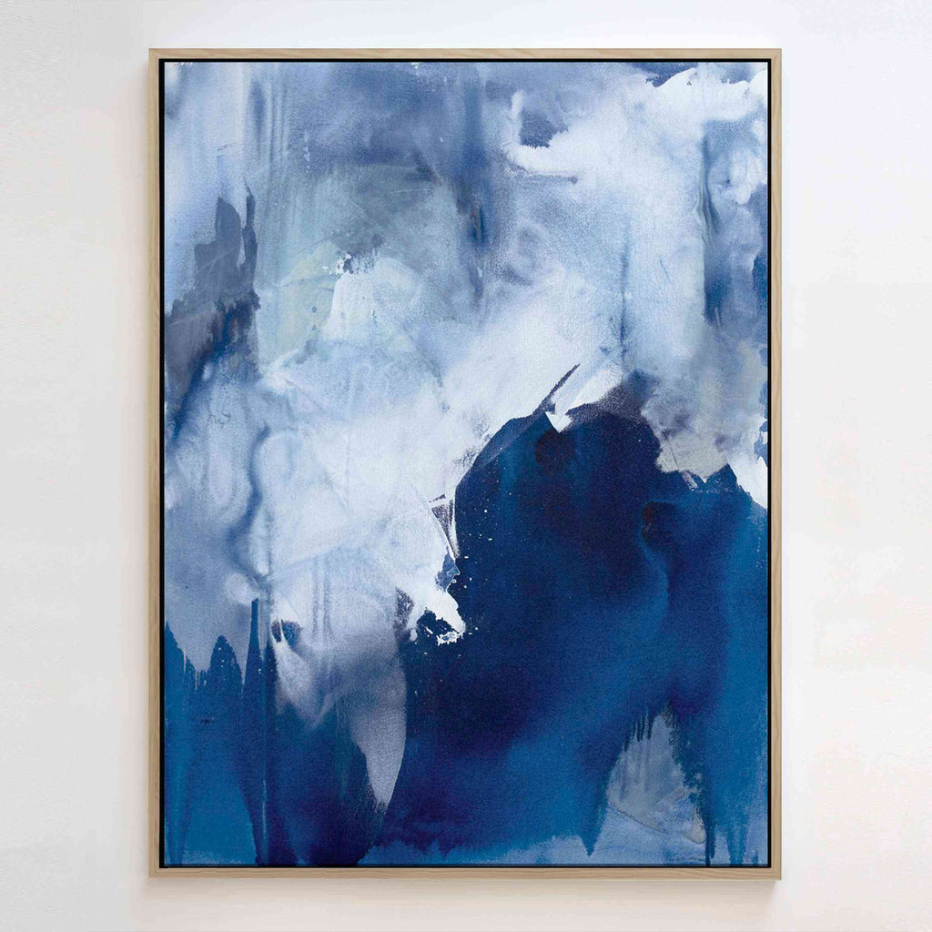 House of Sapphire No. 1 - Canvas Print - Julia Contacessi Fine Art