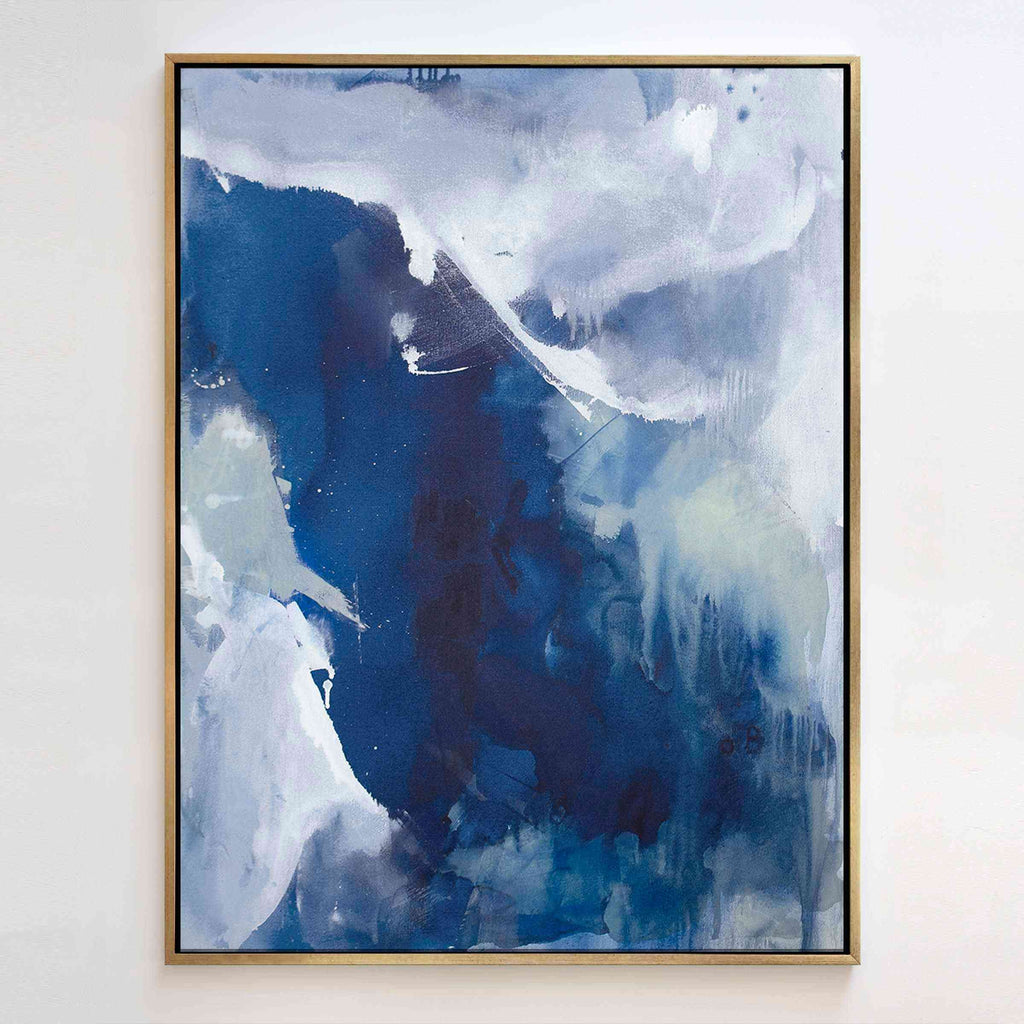 House of Sapphire No. 2 - Canvas Print - Julia Contacessi Fine Art