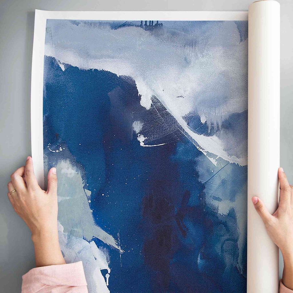 House of Sapphire No. 2 - Canvas Print - Julia Contacessi Fine Art