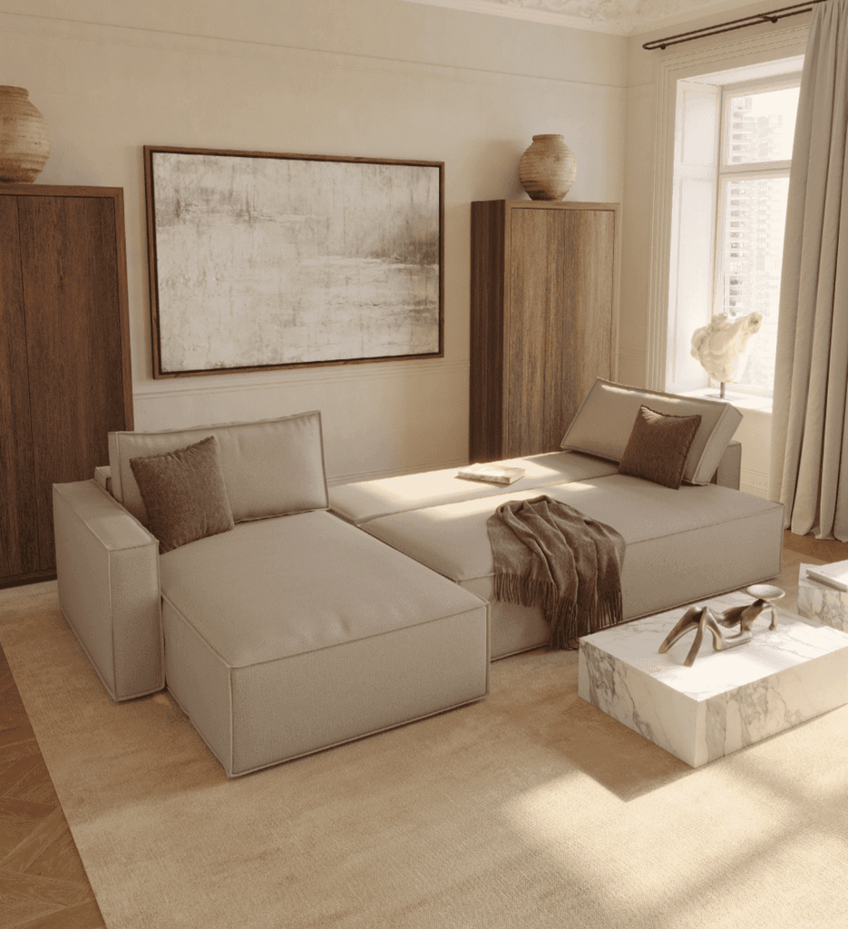 Newilla Sofa Bed in Performance Fabric - Trade Source Furniture
