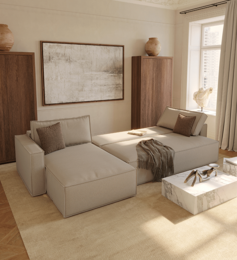 Newilla Sofa Bed in Performance Fabric - Trade Source Furniture