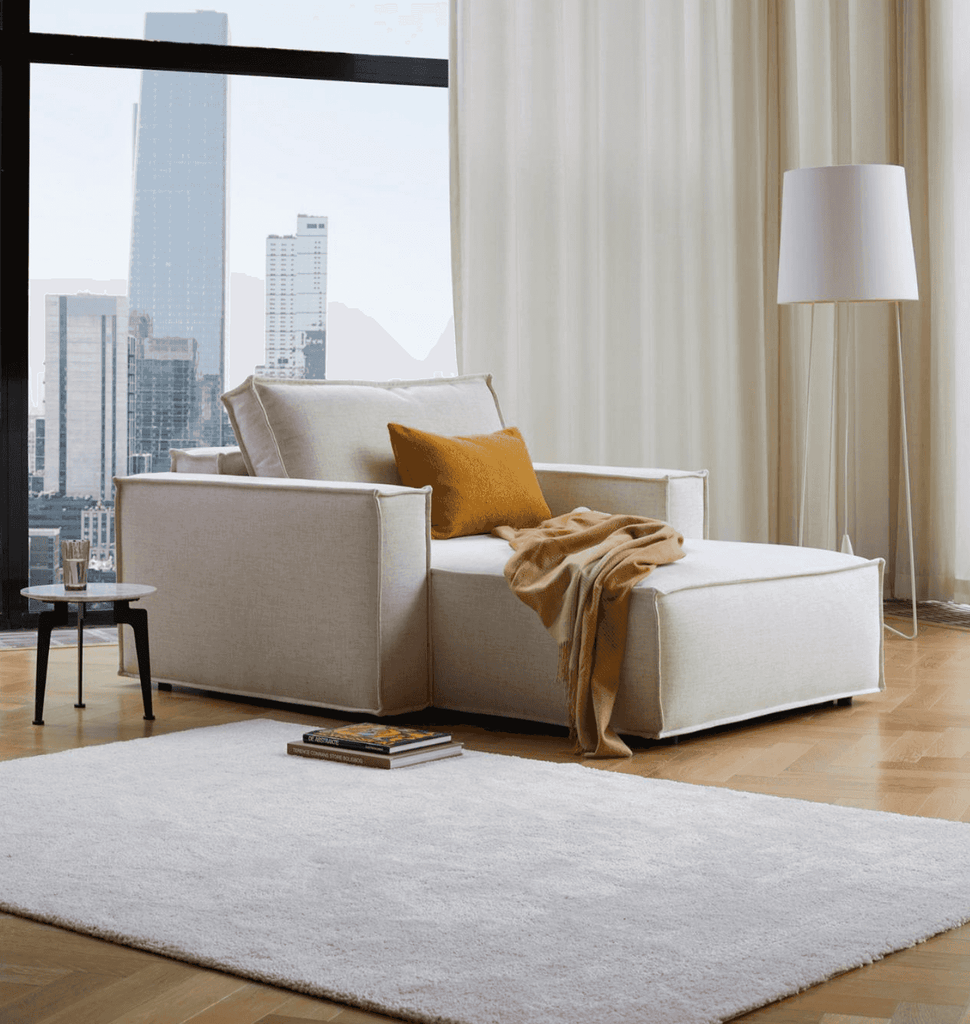 Newilla Sofa Bed in Performance Fabric - Trade Source Furniture