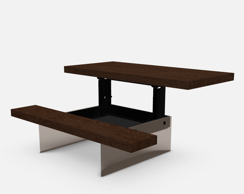 Markus Lift Up Top Coffee Table by Ozzio Italia at Trade Source