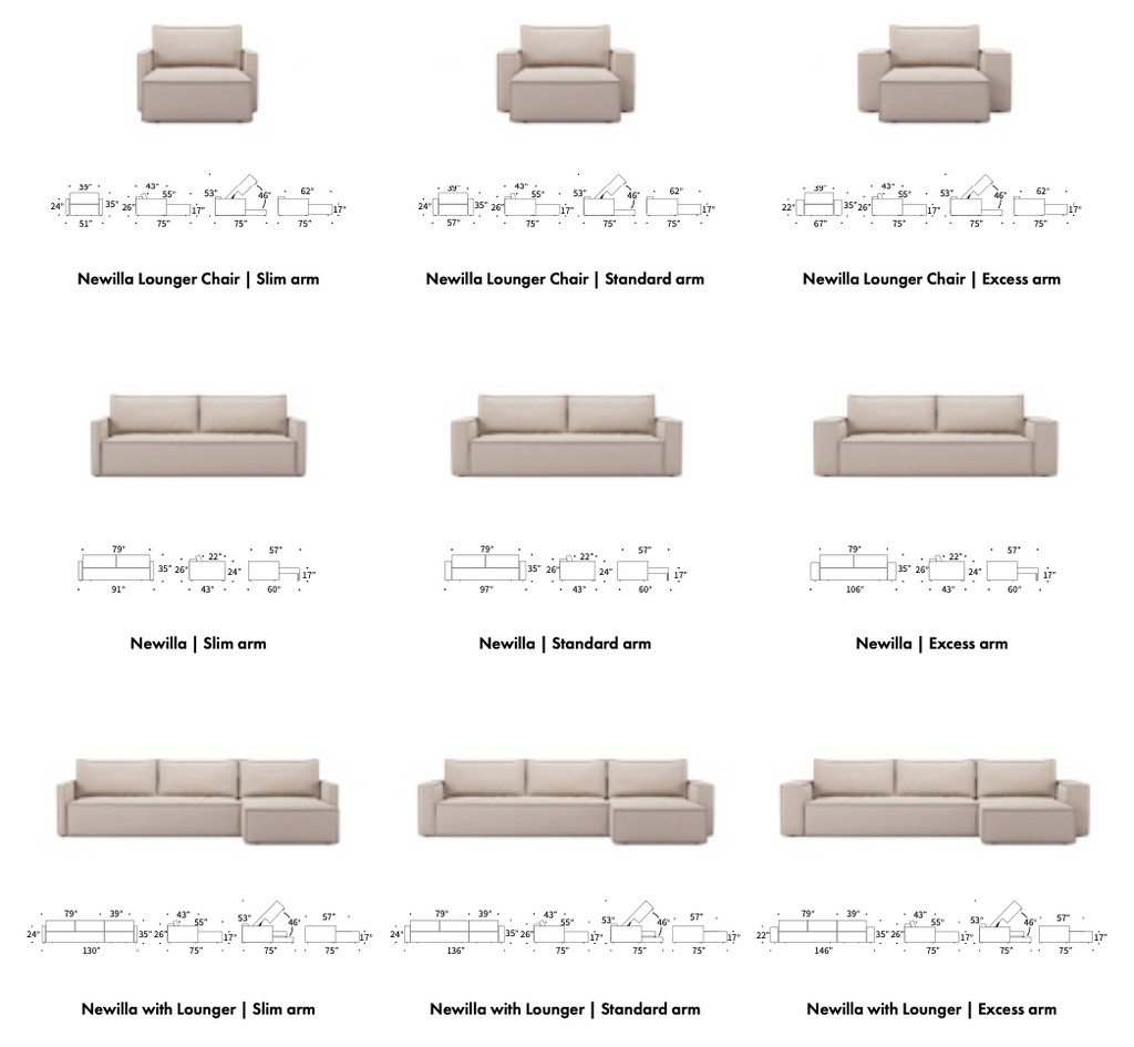 Newilla Sofa Bed in Performance Fabric - Trade Source Furniture