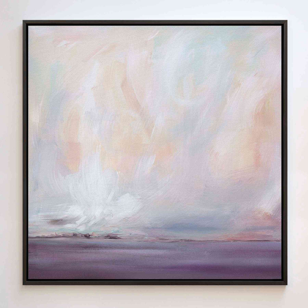 Blush Quiet in the Distance - Canvas Print - Julia Contacessi Fine Art