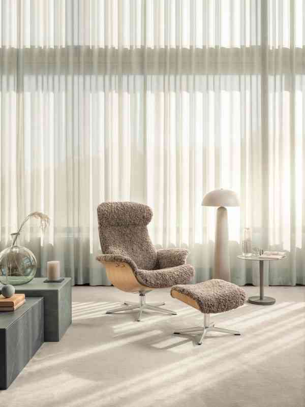 Conform Timeout Large Reclining Chair and Footstool - Conform