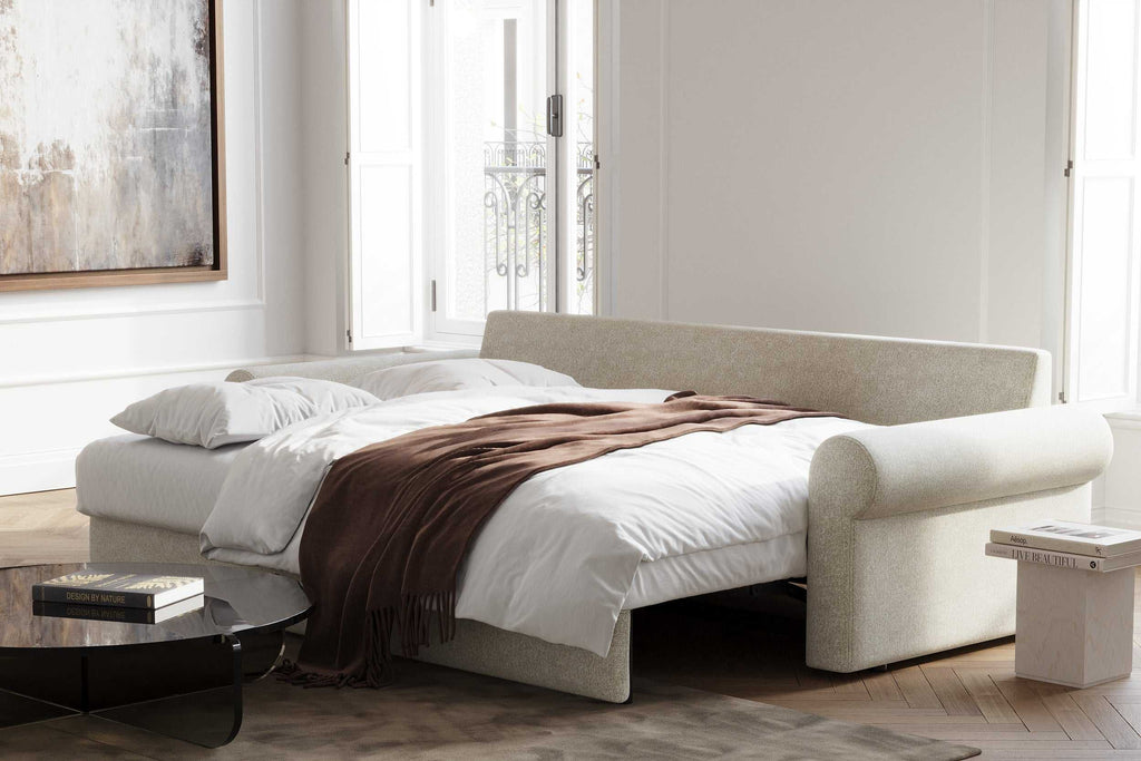 Vilander Sofa Bed with Roll Arms by Innovation Living at Trade Source by Innovation Living at Trade Source Furniture