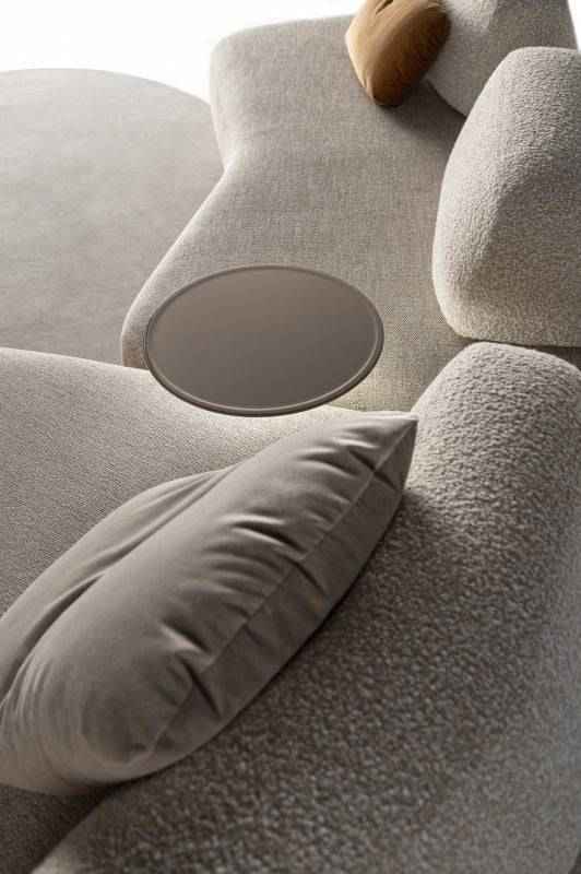Curve Sofa with Movable Pieces - Art Nova