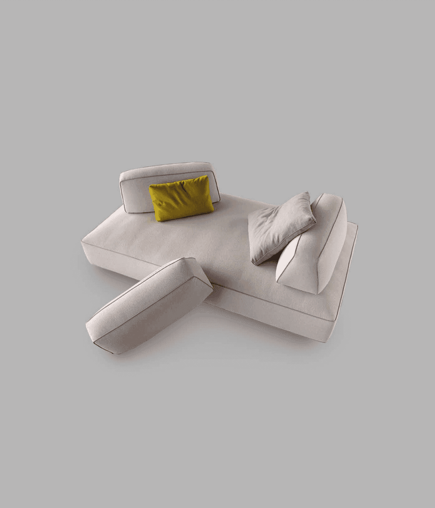 Filiph Air Sofa with Moving Backrests by Art Nova - Trade Source Furniture