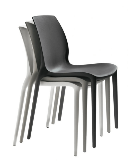 04.15 Stackable Indoor Outdoor Dining Chair by Bontempi Casa - Trade Source Furniture