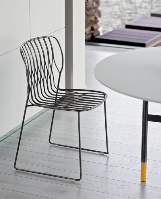 34.02 Freak Outdoor Dining Chair by Bontempi Casa - Trade Source Furniture