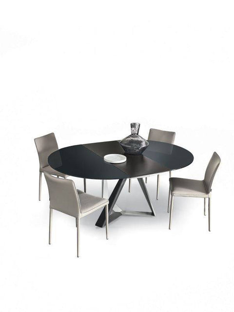 52.87 Millennium Round Extending Table by Bontempi Casa - Trade Source Furniture