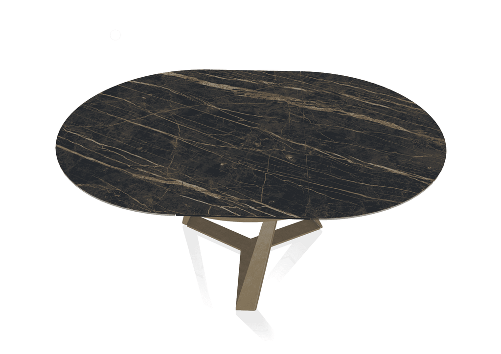 52.87 Millennium Round Extending Table by Bontempi Casa - Trade Source Furniture