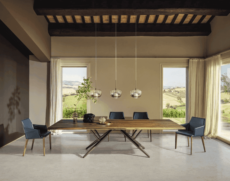 53.43 Bridge Dining Table by Bontempi Casa - Trade Source Furniture