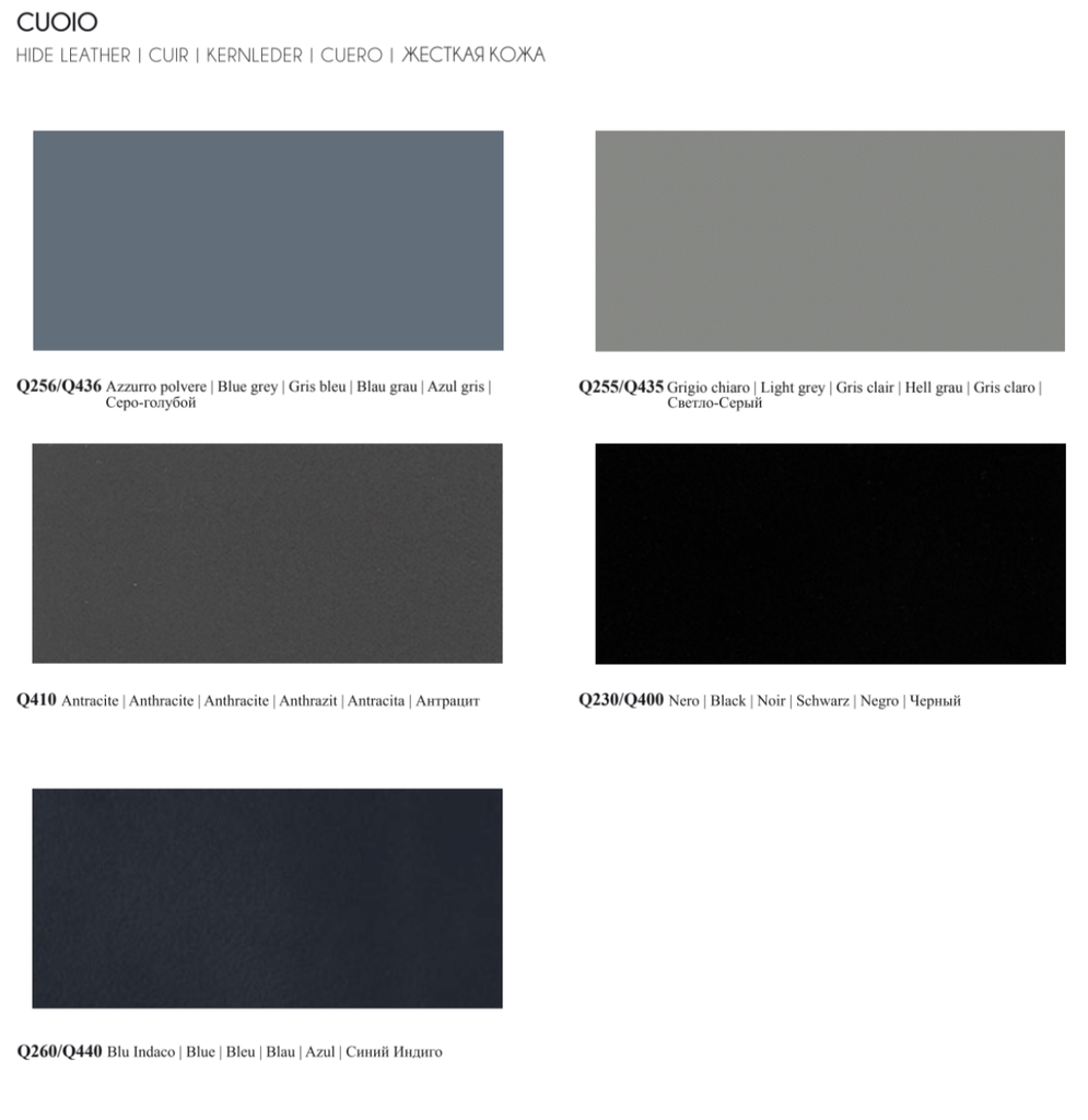 Alice Hide Leather Dining Chair by Bontempi Casa - Trade Source Furniture