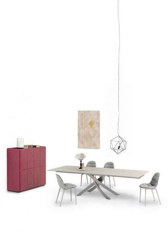 Artistico 75" to 114" Extending Dining Table by Bontempi Casa - Trade Source Furniture