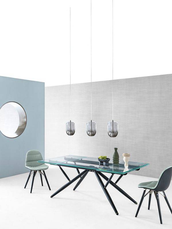 Bridge 75" to 114" Extending Dining Table by Bontempi Casa - Trade Source Furniture
