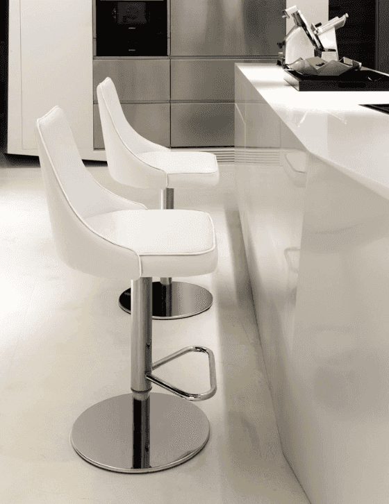 Clara Adjustable Height Stool by Bontempi Casa - Trade Source Furniture