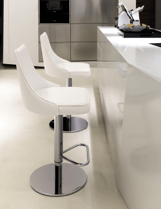 Clara Adjustable Height Stool by Bontempi Casa - Trade Source Furniture