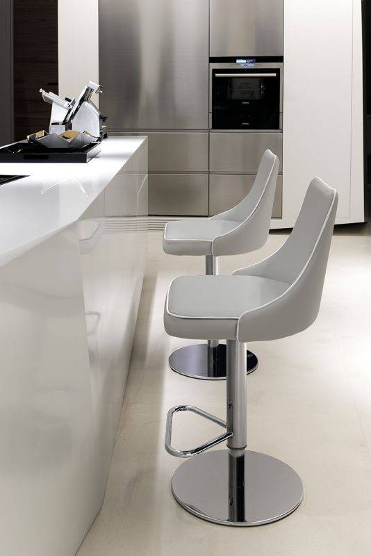 Clara Adjustable Height Stool by Bontempi Casa - Trade Source Furniture