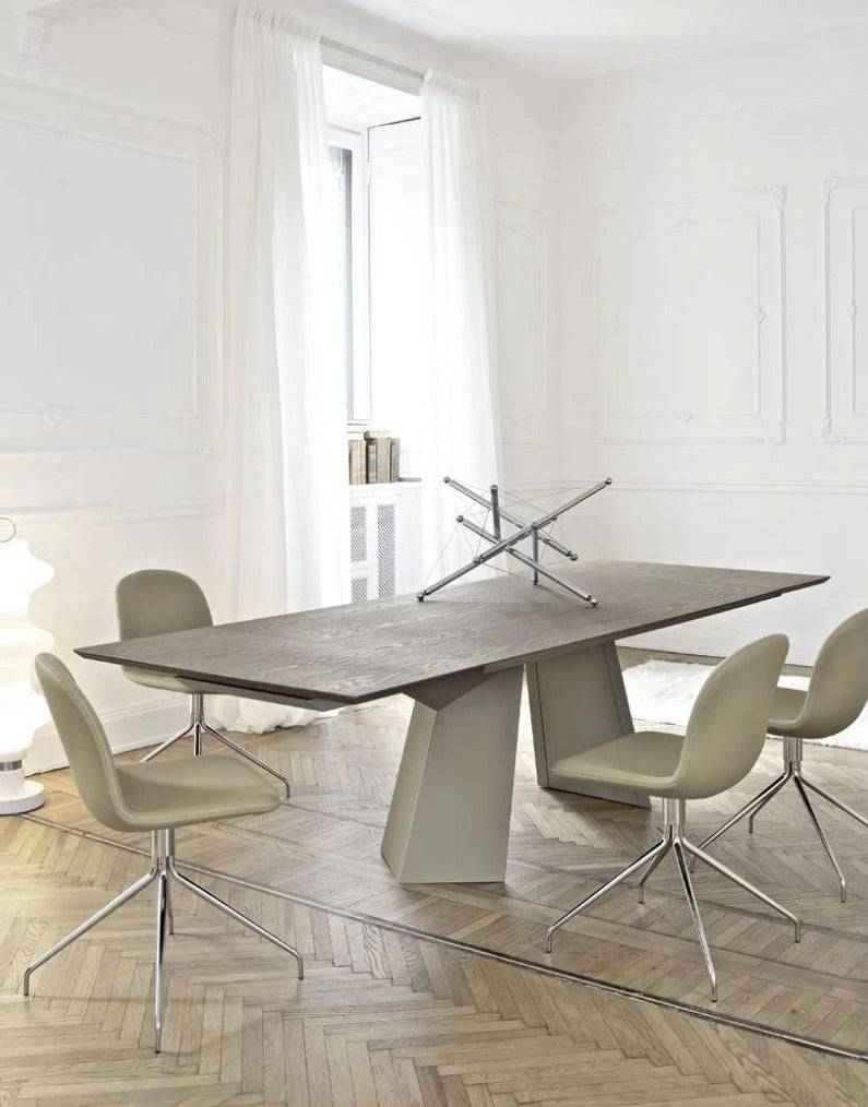 Fiandre Fixed Dining Table by Bontempi Casa - Trade Source Furniture