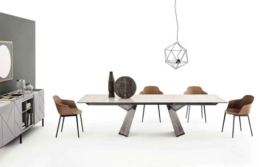 Fiandre Fixed Dining Table by Bontempi Casa - Trade Source Furniture