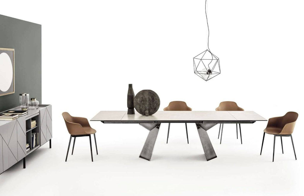 Fiandre Fixed Dining Table by Bontempi Casa - Trade Source Furniture